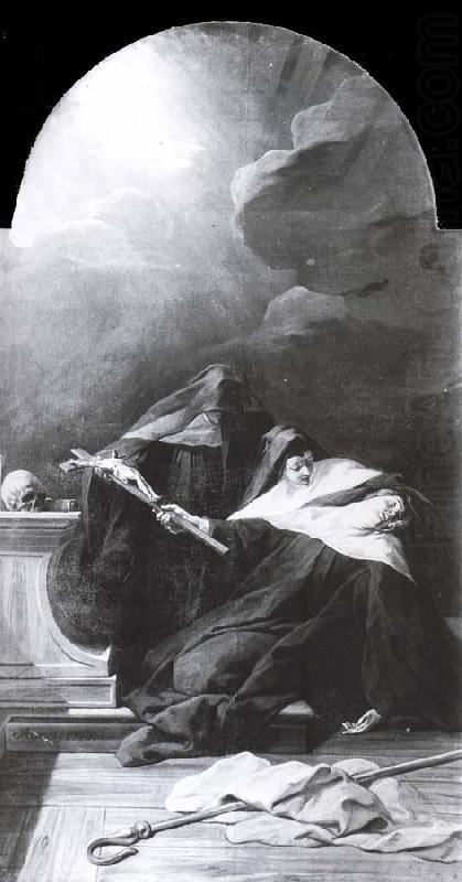 The death of St. Scholastica, Jean Restout
